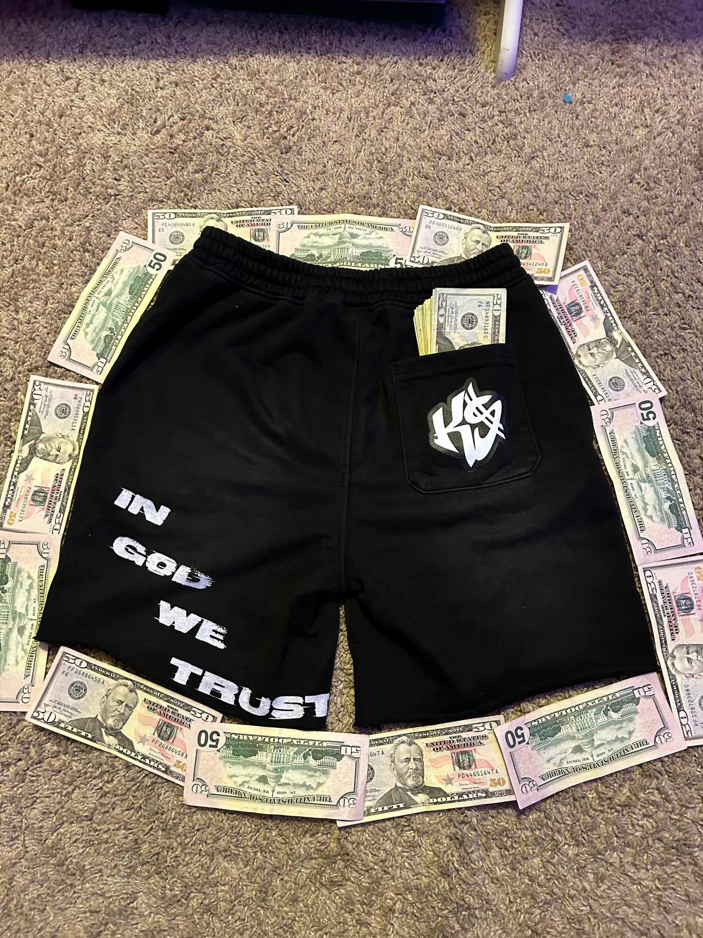 KA$HOUT "PRESIDENTIAL" SHORTS