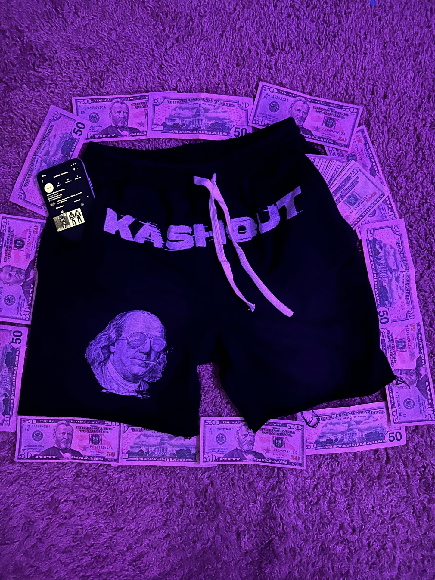 KA$HOUT "PRESIDENTIAL" SHORTS
